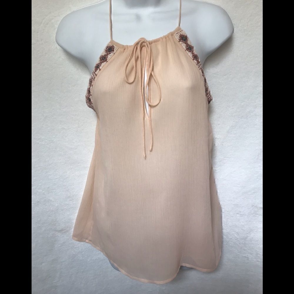 Zara TFC Beaded Blouse